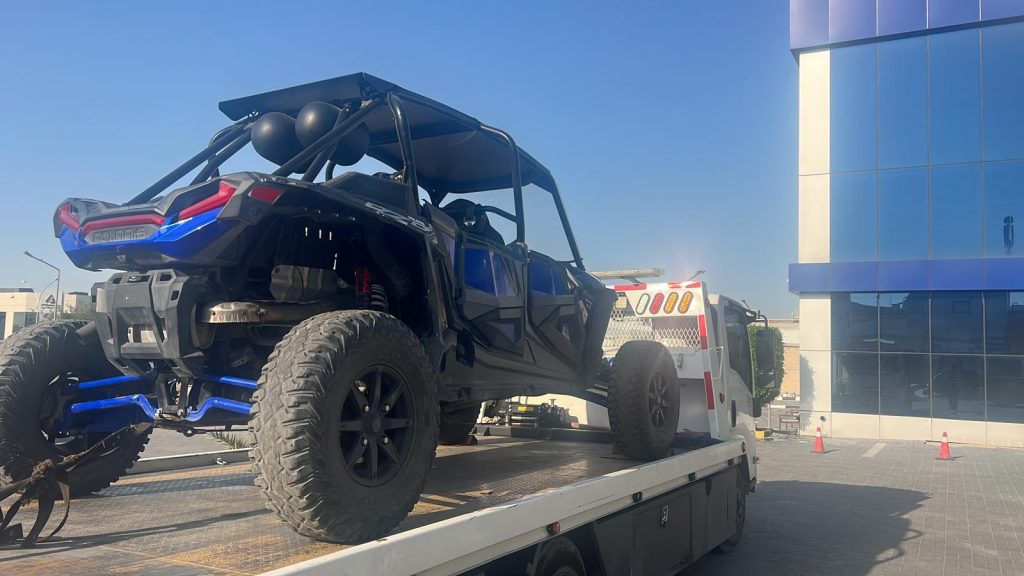Towing service in kuwait winch